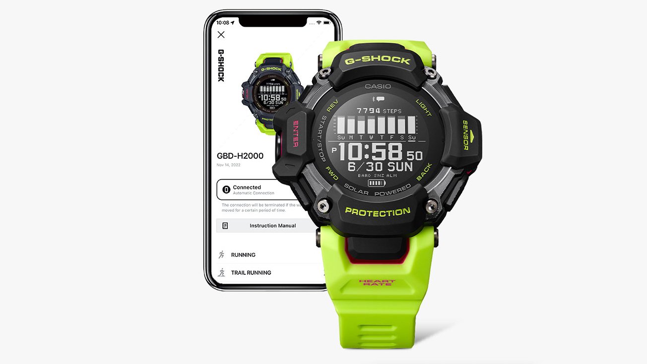 Introducing the new Casio G-Shock GBD-H2000 with Polar monitoring